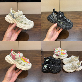 Adidas low-top soft-soled open-toe beach sandals for kids-4182